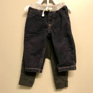 2-PAIR 9 month pants 👖👶🏻